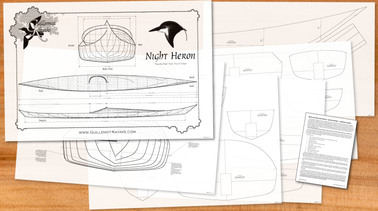 Night Heron  Greenland Style Sea Kayak Plans