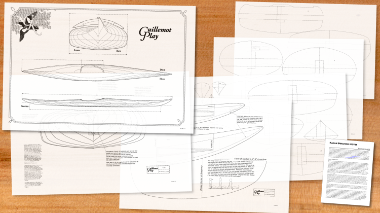 Guillemot "Play" Sport Sea Kayak Plans
