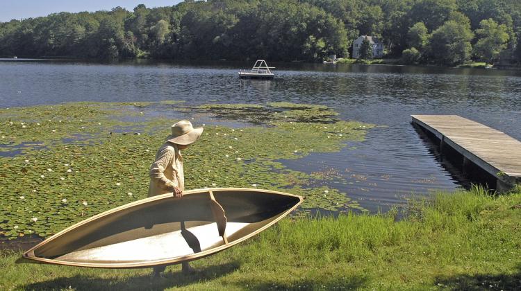 Light Weight Nymph Cedar Strip Pack Canoe