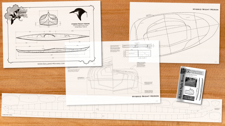 Hybrid Night Heron Sea Kayak Plans