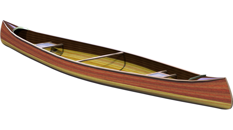 Mystic River Tandem Cedar Strip Canoe