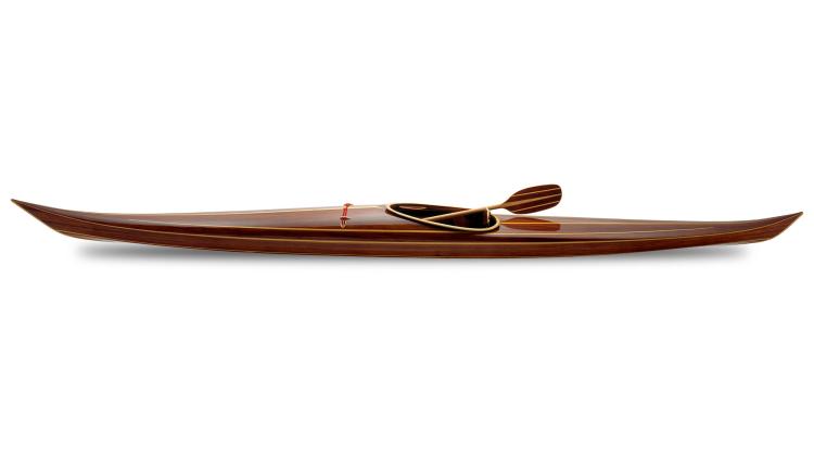 Night Heron Strip Planked Sea Kayak