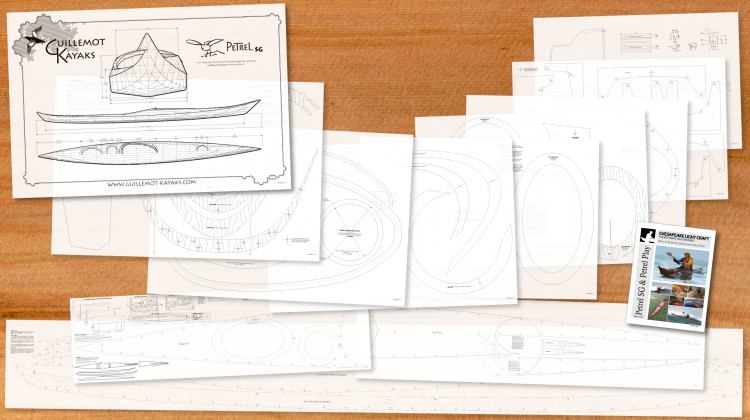 Stitch and Glue Petrel Sea Kayak Plans