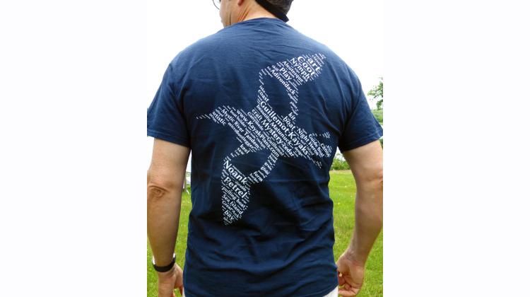 Guillemot Kayaks T-Shirt Word Cloud Bag