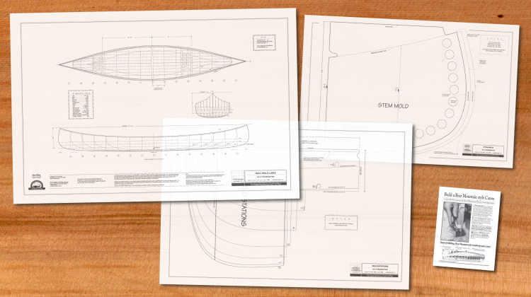 cedar strip Prospector Canoe Plans