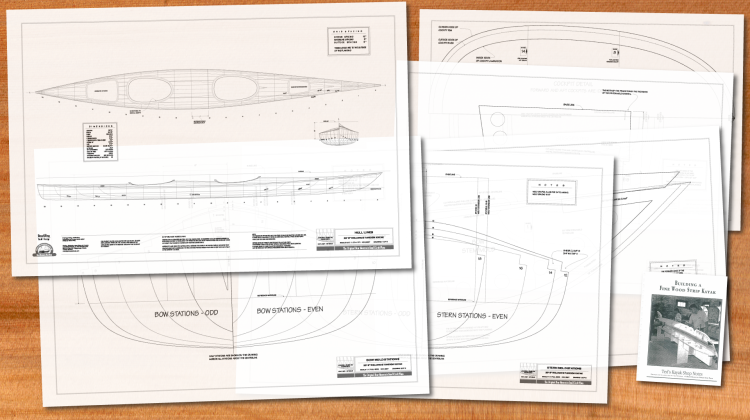 Reliance wood strip tandem kayak plans