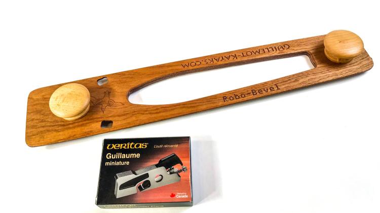 RoboBevel Tool for with Veritas Miniature Shoulder Plane