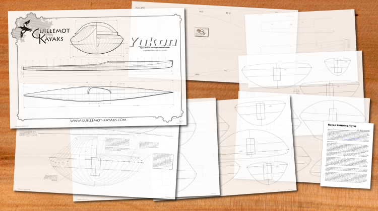 Yukon Wood Strip Racing Kayak Plans