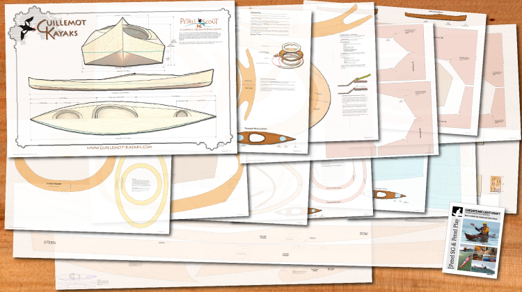 Kayak Plans for the Petrel Scout SG