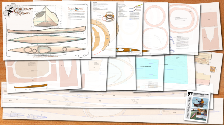 Plans to build your own expedition sea kayak