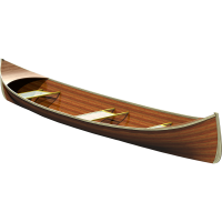Strip Planked Adirondack Guide Boat
