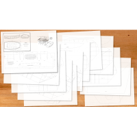 Coot Wood Strip Pram Dinghy Plans