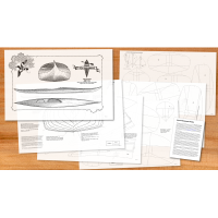 Guillemot Strip Built Sea Kayak Plans