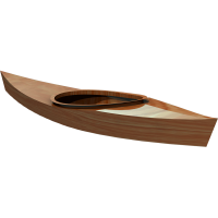 Single Sheet of Plywood Kids Kayak