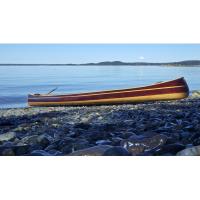 Mystic River Tandem Strip Built Cedar Canoe