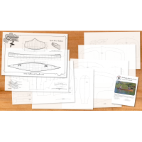 Mystic River Tandem Cedar Strip Canoe Plans