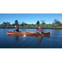 Mystic River Tandem Wood Strip Canoe