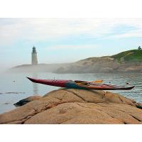 Stitch and Glue Night Heron Sea Kayak on Mistake Island