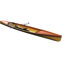 Wood Strip Noank Pulling Boat Sliding Seat Rowing Craft