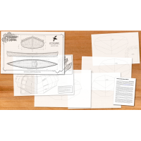 Nymph Wood Strip Pack Canoe Plans