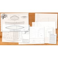 10' Nymph Cedar Strip Pack Canoe Plans