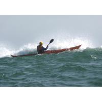 Stitch and Glue Petrel Sea Kayak on a Wave