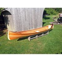 Partially Complete Strip Planked Adirondack Guide Boat