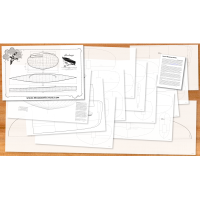 Plans for the microBootlegger Recreational Double Paddle Canoe