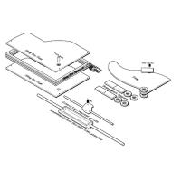 Skeg Assembly Drawing