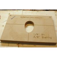 Template for installing a Recess Deck Fitting
