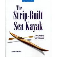 Front cover of the Strip Built Sea Kayak Book