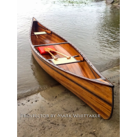 Chestnut Prospector Wood Strip Canoe by Mark Whittaker