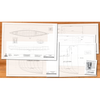 Freedom 17 cedar strip asymmetrical canoe plans
