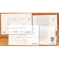 Freedom 15/3 wood strip solo canoe plans