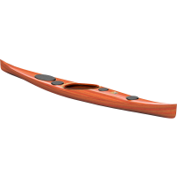 Petrel Sport strip built active water sea kayak
